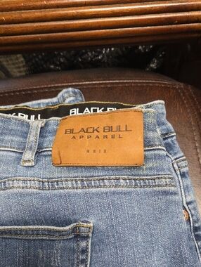 Men's Straight Jeans in Light Blue Denim